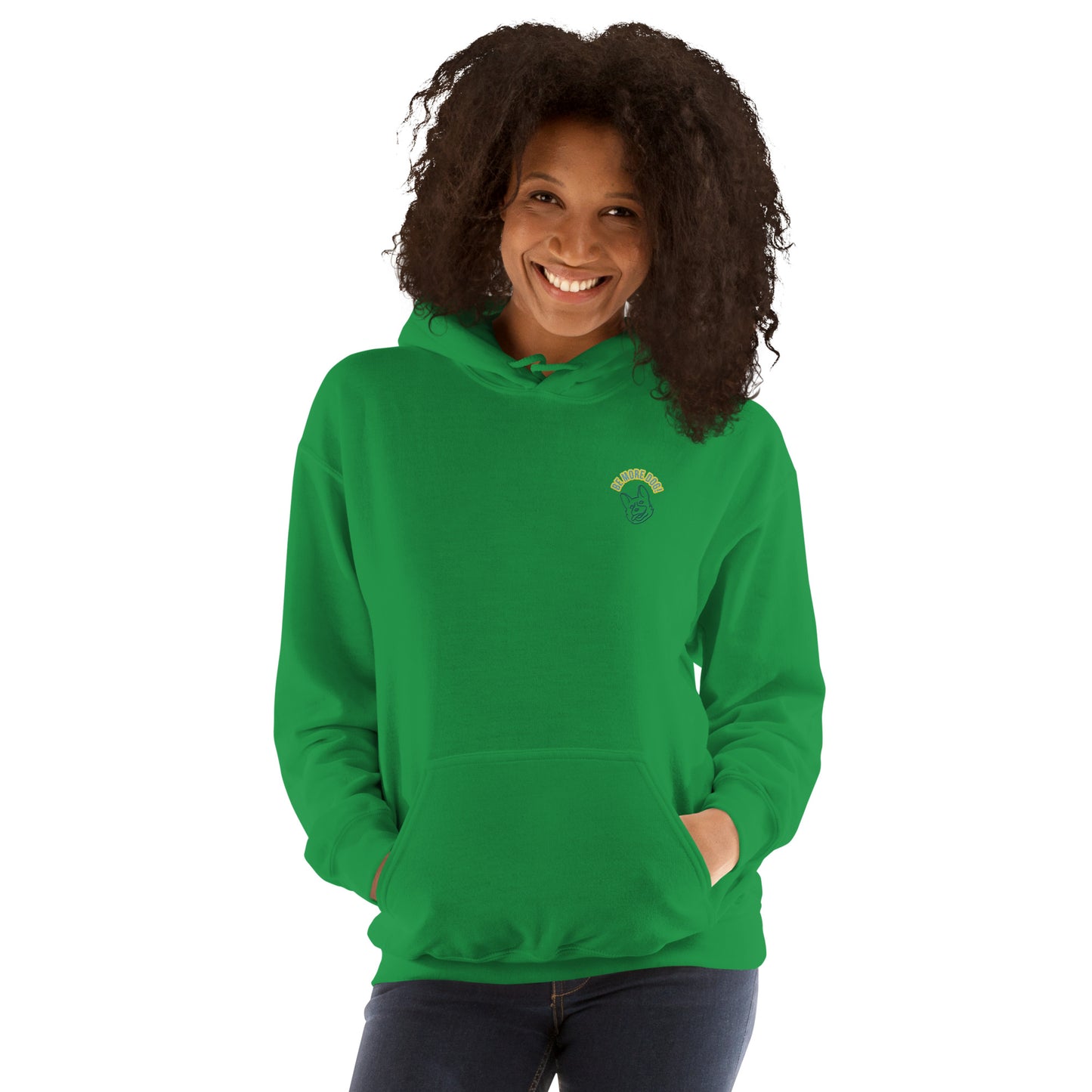 Be More Dog - Embroidered Hoodie