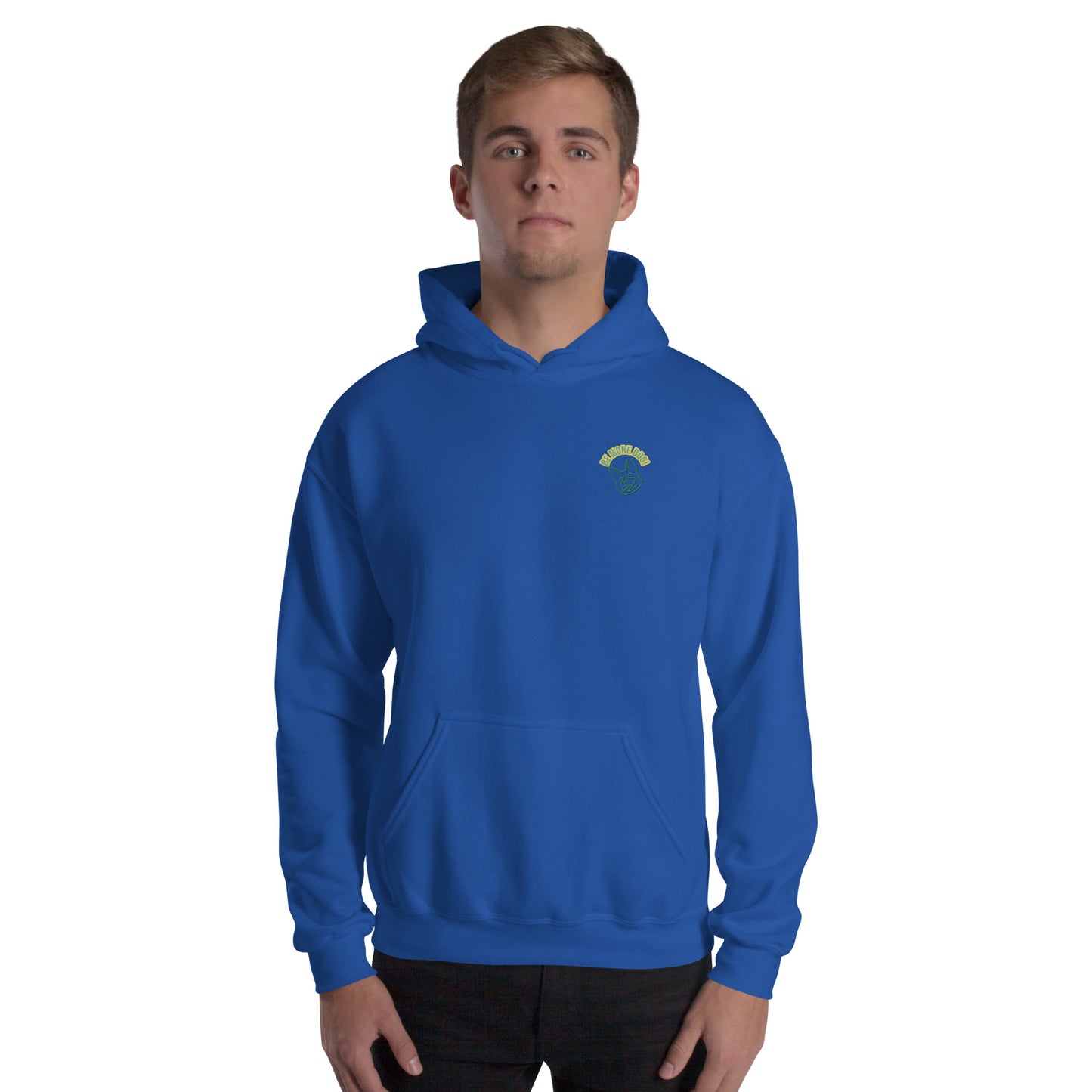 Be More Dog - Embroidered Hoodie