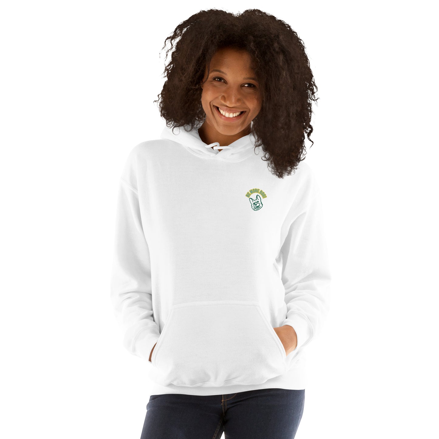 Be More Dog - Embroidered Hoodie