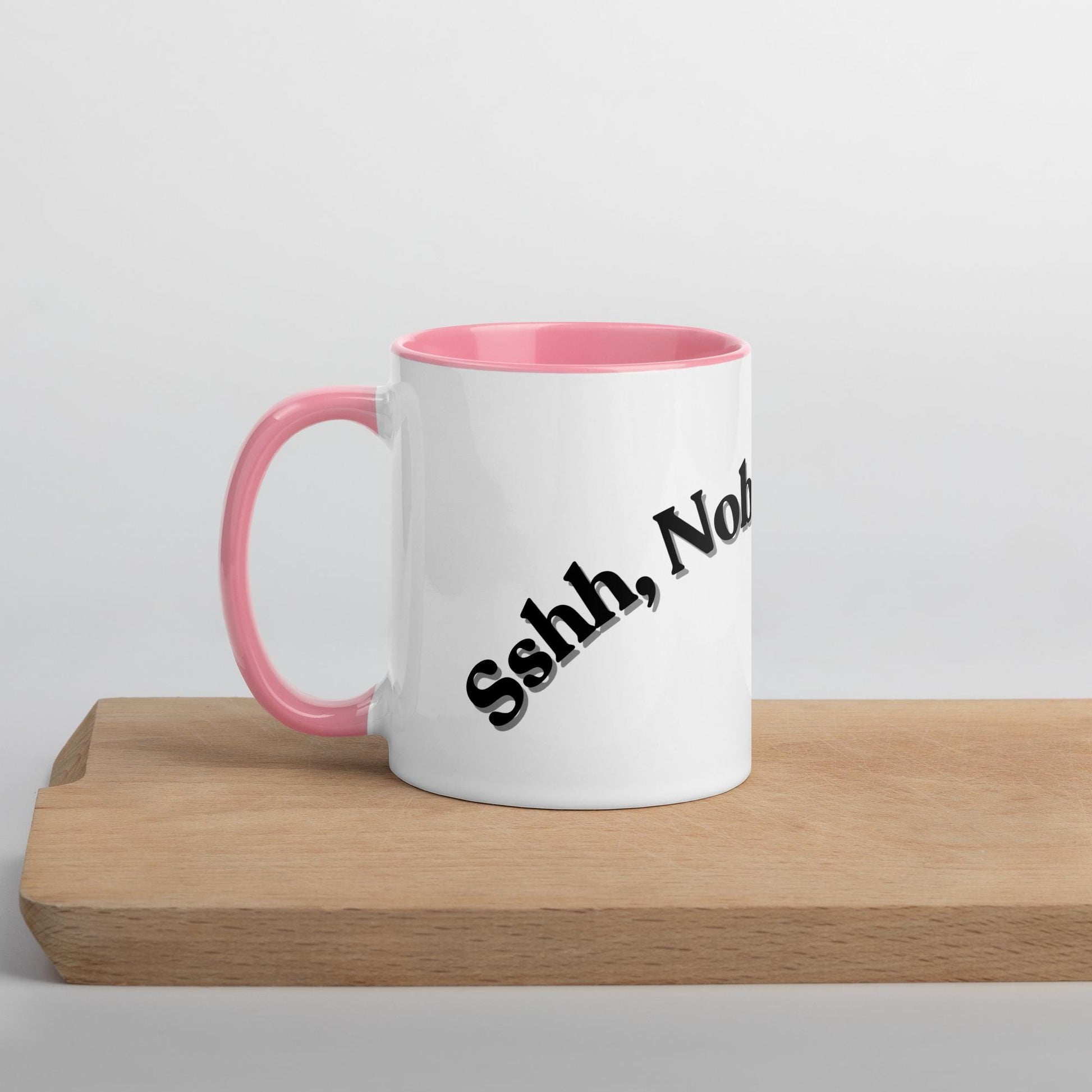 Sshh, Nobody Cares Mug