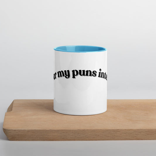 I prefer my puns intended Mug