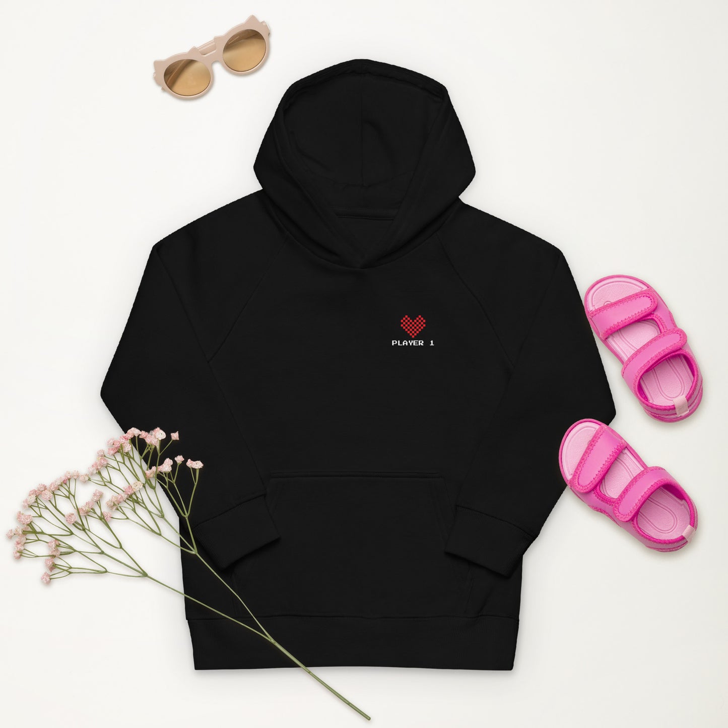 Level Up Retro Gaming Kids Hoodie