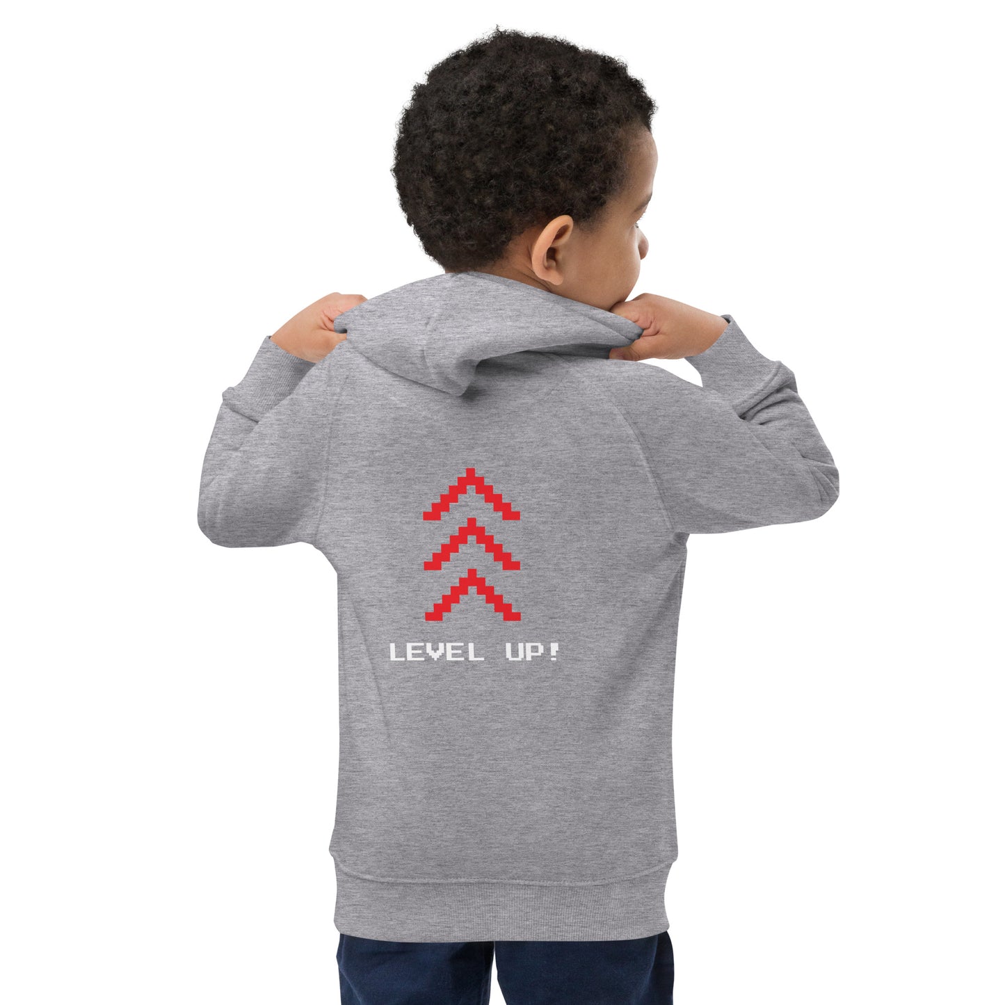 Level Up Retro Gaming Kids Hoodie