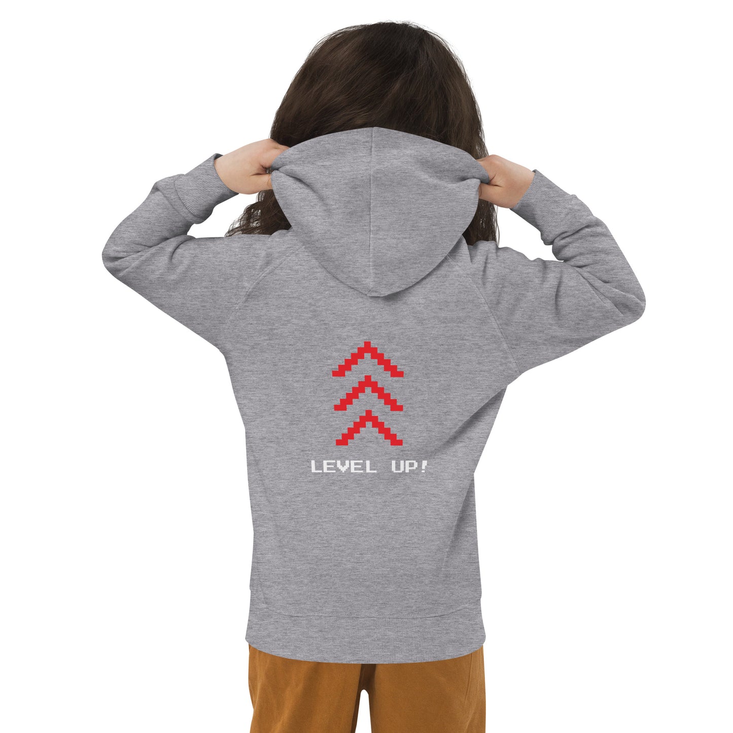 Level Up Retro Gaming Kids Hoodie