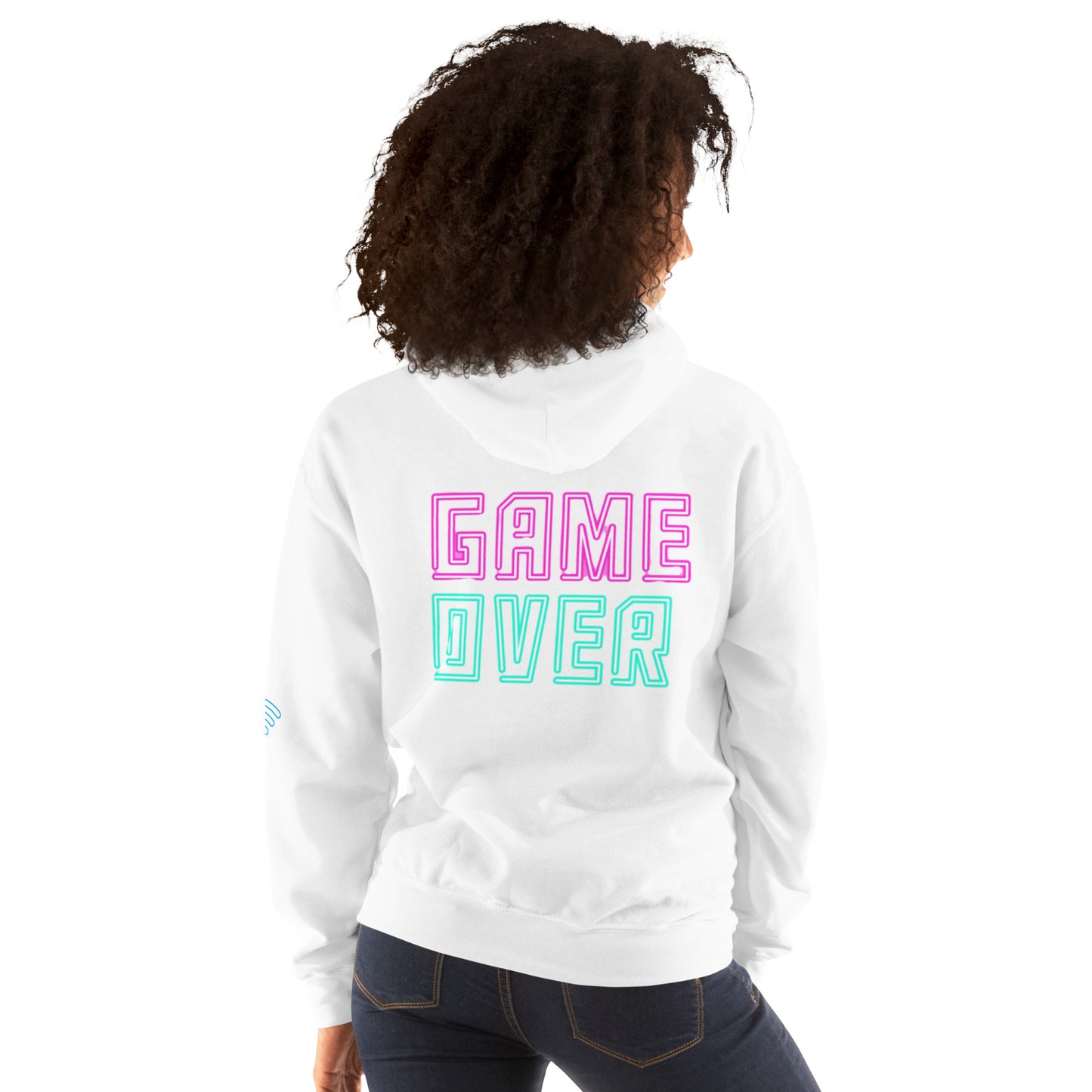 GAME OVER Printed Hoodie