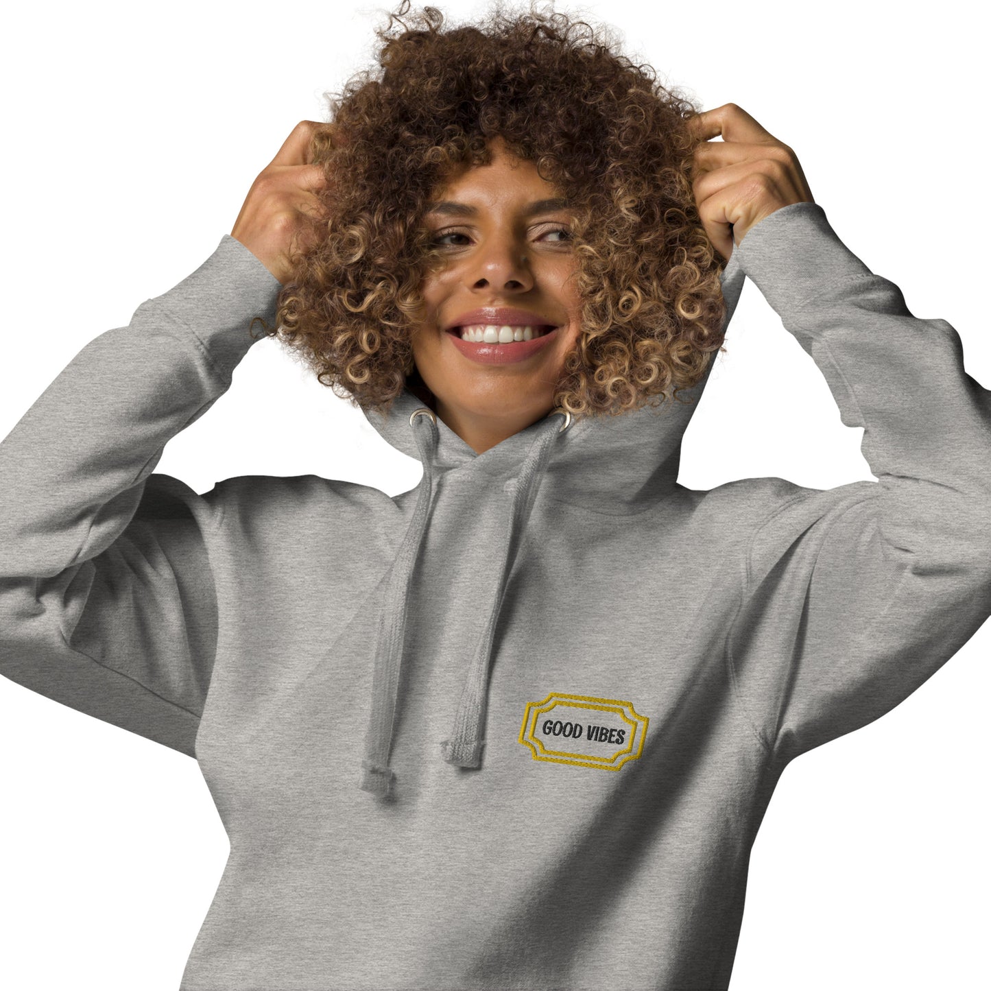 Good Vibes Embroidered Hoodie