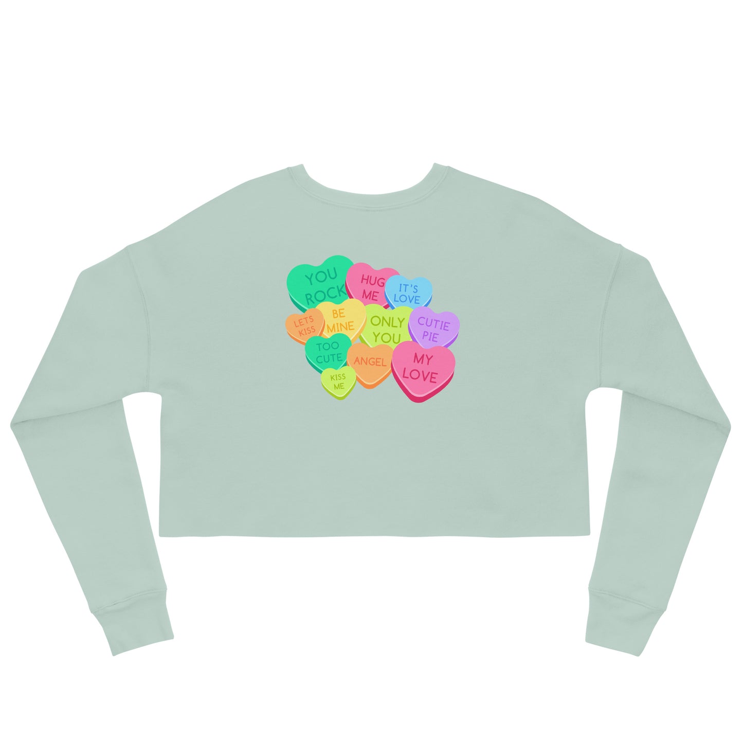 Love Hearts - Crop Sweatshirt