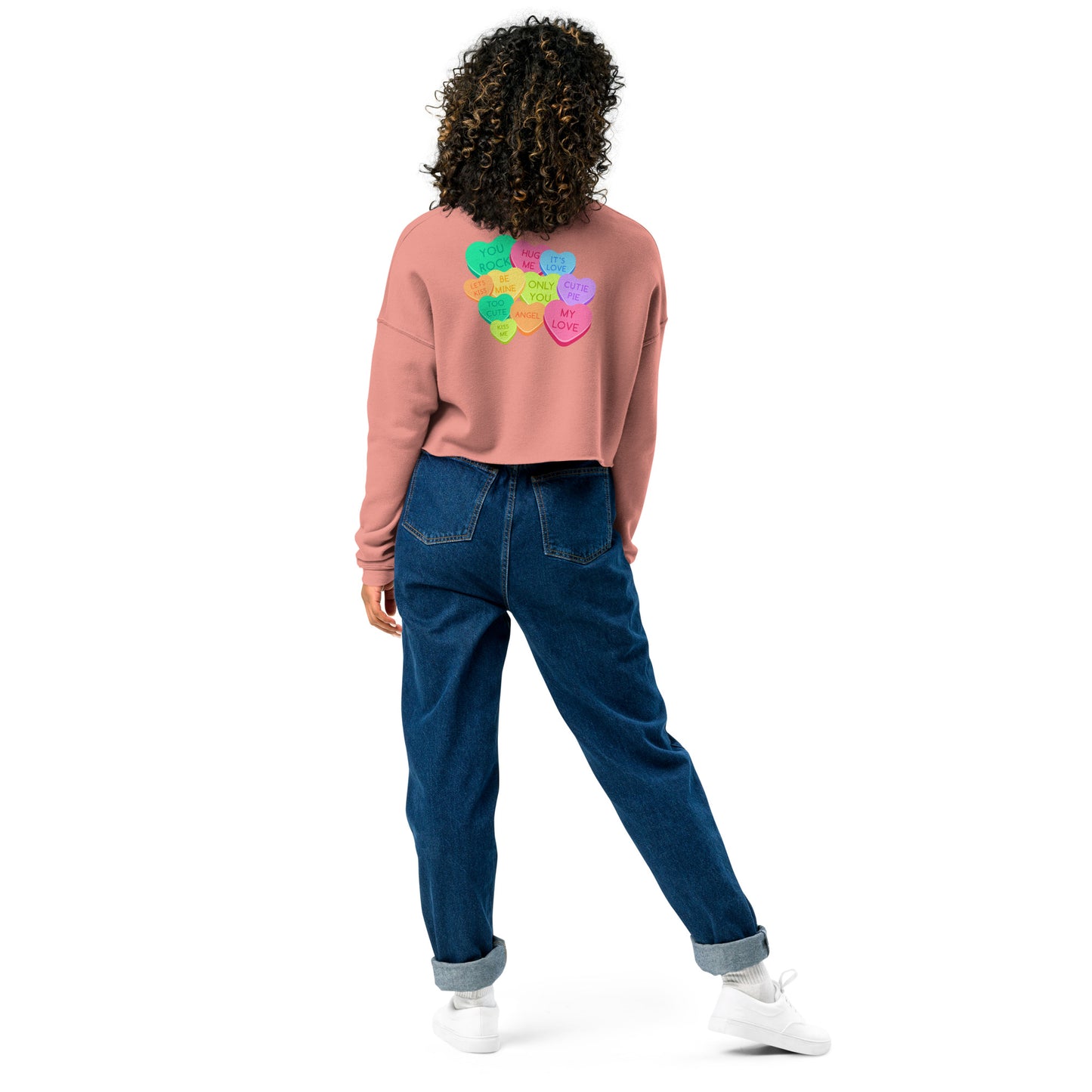 Love Hearts - Crop Sweatshirt