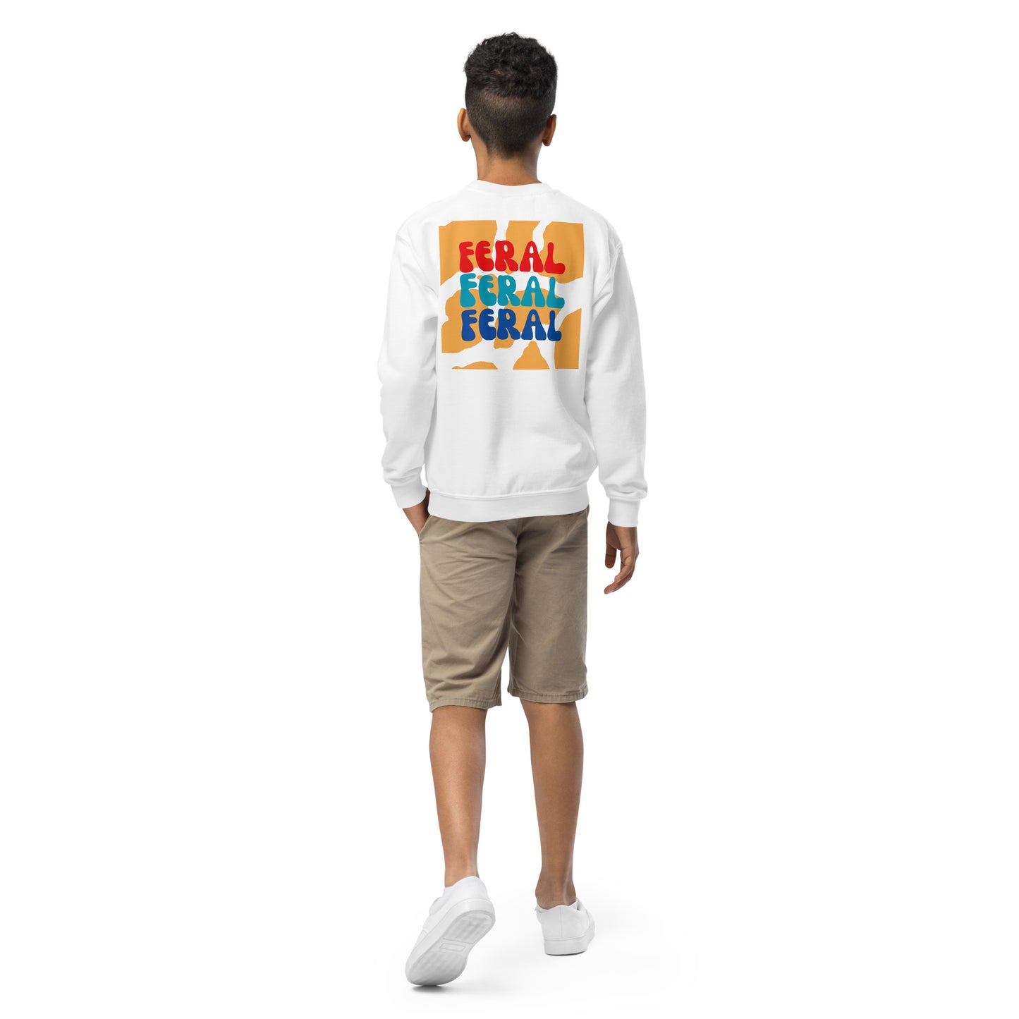 Feral Youth Printed Sweatshirt